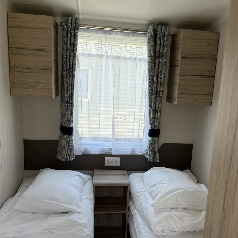 Silver Caravan Twin Beds